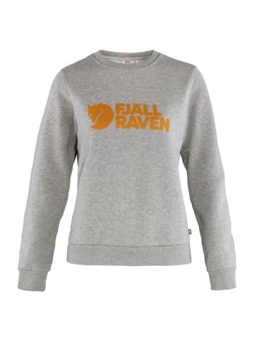 FJÄLLRÄVEN Sweatshirt Logo Sweater in grau