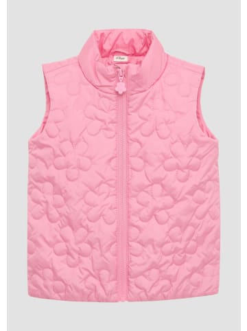 s.Oliver Outdoor-Weste in 4417_pink