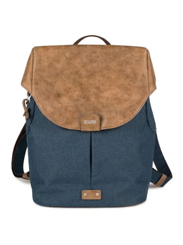 Zwei Olli O12 - Rucksack 13" 37 cm in blau