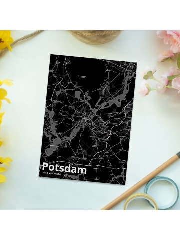 Mr. & Mrs. Panda Postkarte Potsdam mit Spruch in Keine Angabe