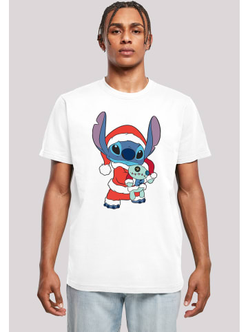 F4NT4STIC T-Shirt Disney Lilo & Stitch Christmas in weiß