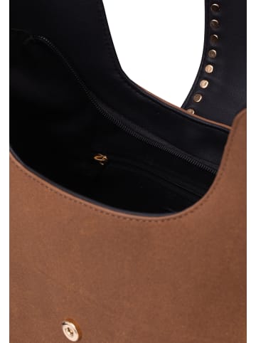 IZIA Damen Handtasche in KAMEL