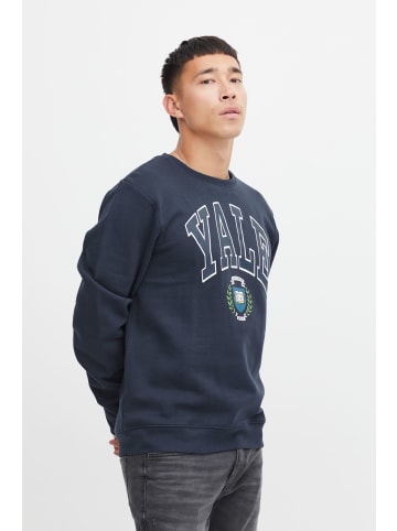 BLEND Sweatshirt BHSweatshirt - 20715801  Sweatshirt mit Rundhalsausschnitt und Print in Blau