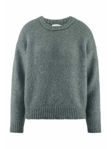 Hessnatur Strick Pullover in fichtengrün