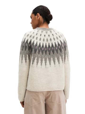 Marc O'Polo Jacquard-Pullover regular in Light Beige