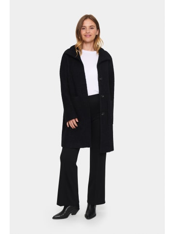 SAINT TROPEZ Jacke FerddySZ Lockere Passform in Black