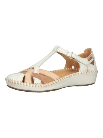 Pikolinos Sandalen in Weiß/Beige