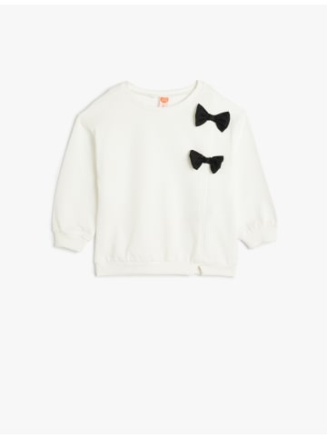 KOTON Sweatshirt in Weiß