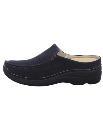 wolky Schnürschuh in blau