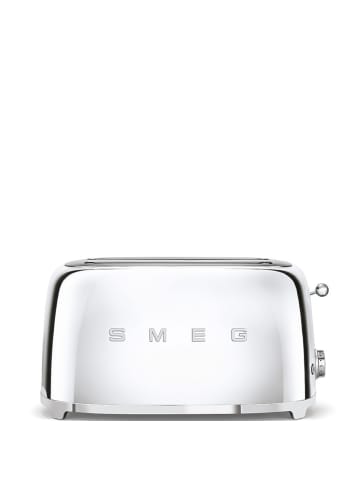 Smeg 2-Schlitz-Toaster 50's Retro Style in Chrom