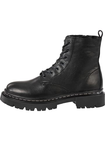 Palado Schnürstiefeletten Kea Warm in Schwarz/Schwarz