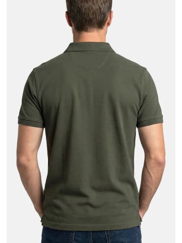 S. Oliver Poloshirt Basic in Schwarz / grün