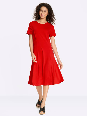 Heine Jerseykleid in rot