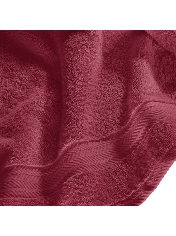 Erwin Müller Frottier Gästetuch 2er-Pack Friedrichshafen in bordeaux