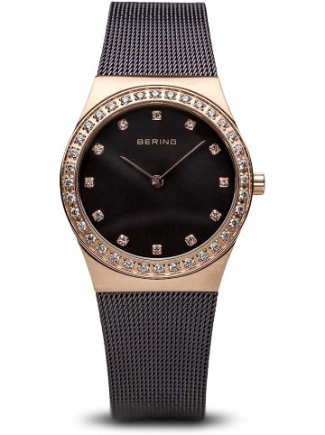 Bering Analoguhr für Damen in Schwarz