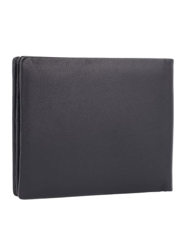 Braun Büffel Hannes Geldbörse RFID Schutz Leder 12 cm navy