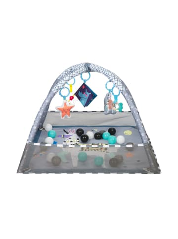 Kikkaboo Spielbogen Krabbeldecke 2 in 1 in blau
