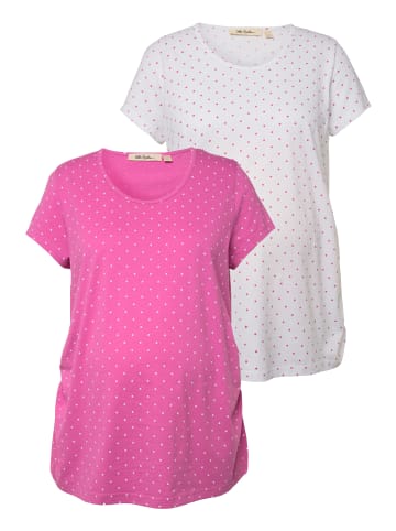 Ulla Popken Shirt in fuchsiapink