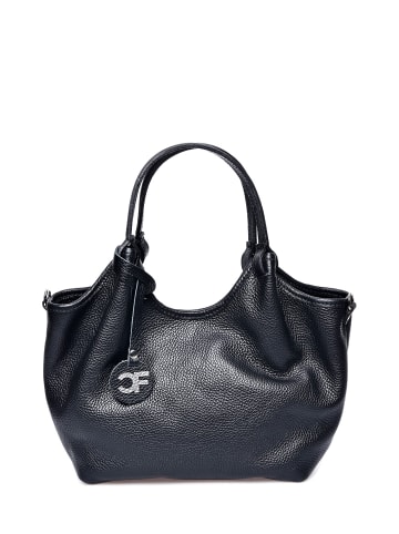 Carla Ferreri Henkeltasche in Schwarz