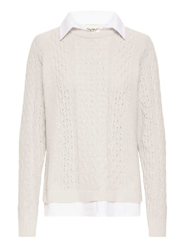 Oxmo Strickpullover OXFSanvi in Beige