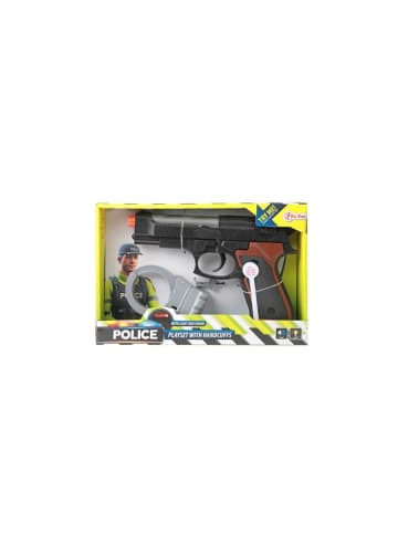 Toi-Toys Polizei Pistole mit Handschellen in mehrfarbig