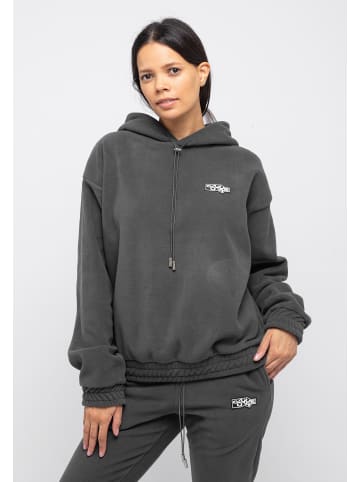 Tom Barron Freizeitanzug Casual Oversize Fleece Tracksuit Fabric 2 Color Batch in grau