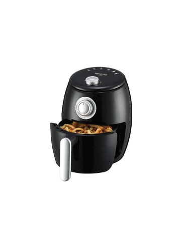COFI 1453 1000W Heißluft-Fritteuse Airfryer 2,0L in Schwarz