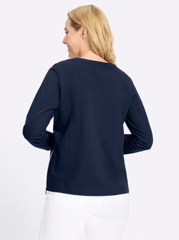 Sieh an! Sweatshirt in marine