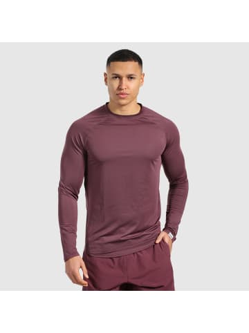 SMILODOX Longsleeve Powerfit in Violett
