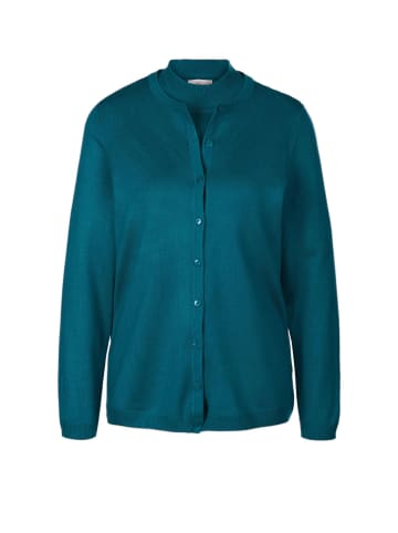 GOLDNER Pflegeleichtes Basic-Strickset in dunkelpetrol