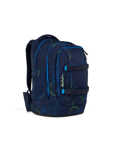 Satch Satch pack Schulrucksack Blue Tech dunkelblau