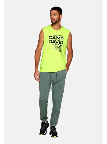 CAMP DAVID  Tank-Top in gelb