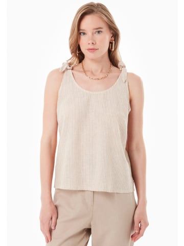 Organication Top "WOR19204" in Beige/Cremeweiß
