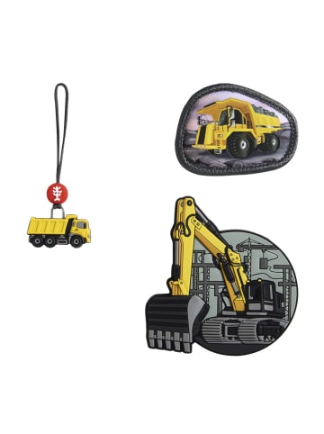 Step by Step Ranzen-Zubehör-Set MAGIC MAGS in Bagger Rocco