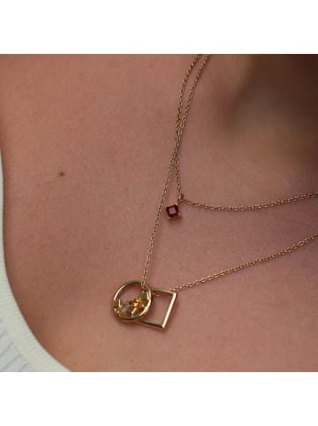 Carolin Stone 925/- Sterling Silber in gelb