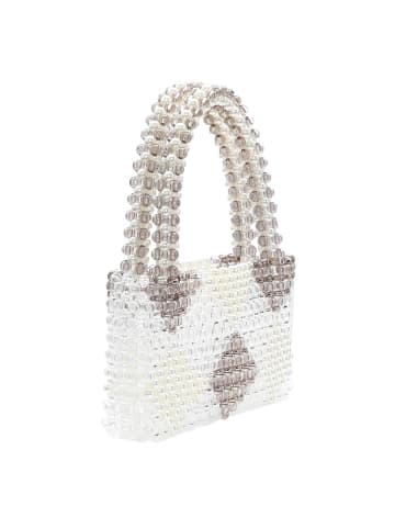 myMo Women Handbag in Wollweiss Mehrfarbig