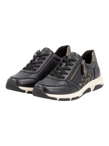 remonte Sneaker in Schwarz/Gold