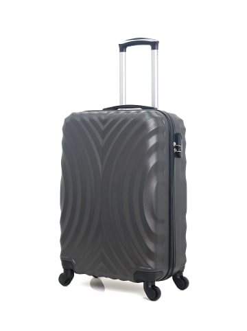 Hero Mittelgroßer Hartschalenkoffer LAGOS-A in Dunkelgrau (51L)