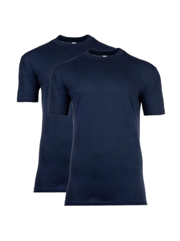 HOM T-Shirt 2er Pack in Blau