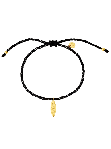Glanzstücke München Armband Surfboard aus Sterling Silber in gelbgold