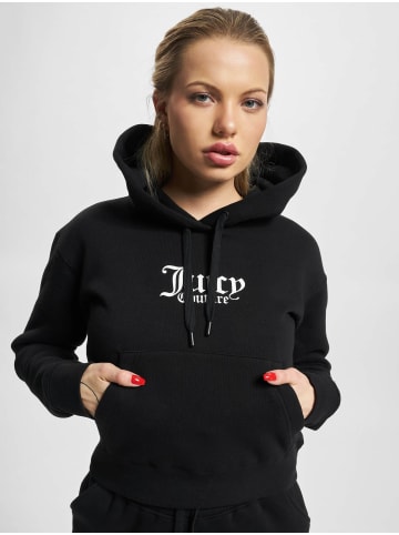 Juicy Couture Juicy Couture Juicy Couture Fleece With Graphic Hoodie in black