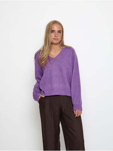 Peppercorn Pullover in Bellflower melange