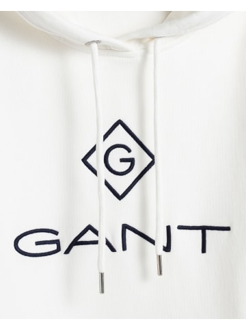 Gant Sweatshirt in Ecru