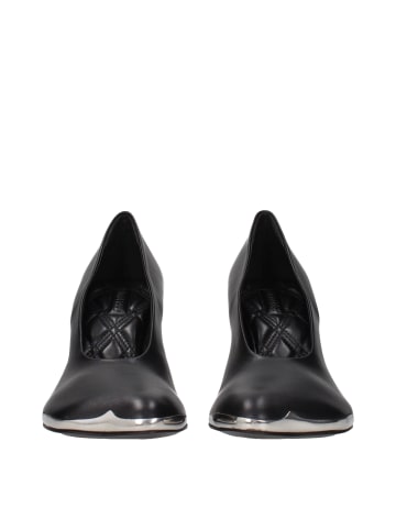 Burberry Schwarz Leder High Absatz Pumps