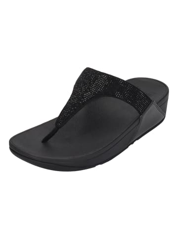 fitflop Zehentrenner Lulu CRYSTAL  in schwarz