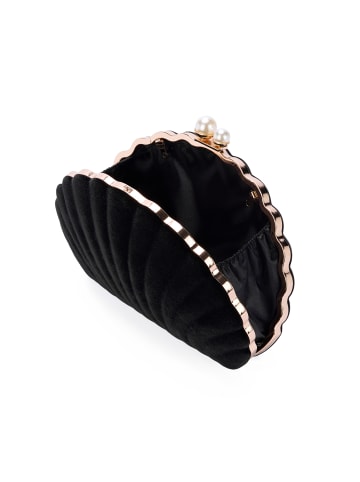 aleva Women Clutch in Black