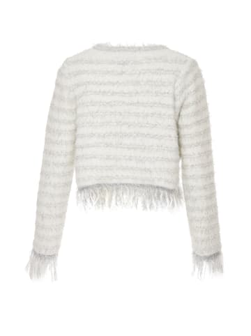 NALLY Damen Strickjacke in Weiss