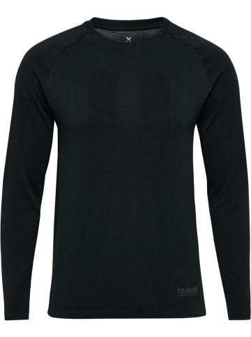 Hummel Longsleeve "Hiit Seamless T-Shirt Longsleeve" in Schwarz