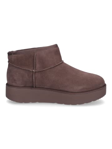 Skechers Bootie Keep Cozy in Dunkelbraun