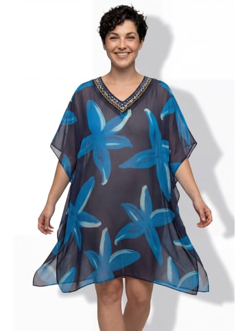 Ulla Popken Kleid in dunkelblau